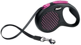 LAISSE RETRACTABLE FLEXI Black Design M Sangle 5m
